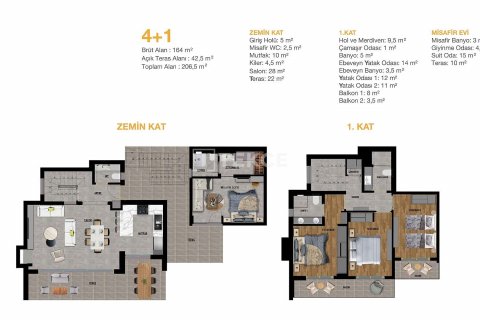 Villa 4+1 Bodrum, Muğla, Türkiye №191680 - 15