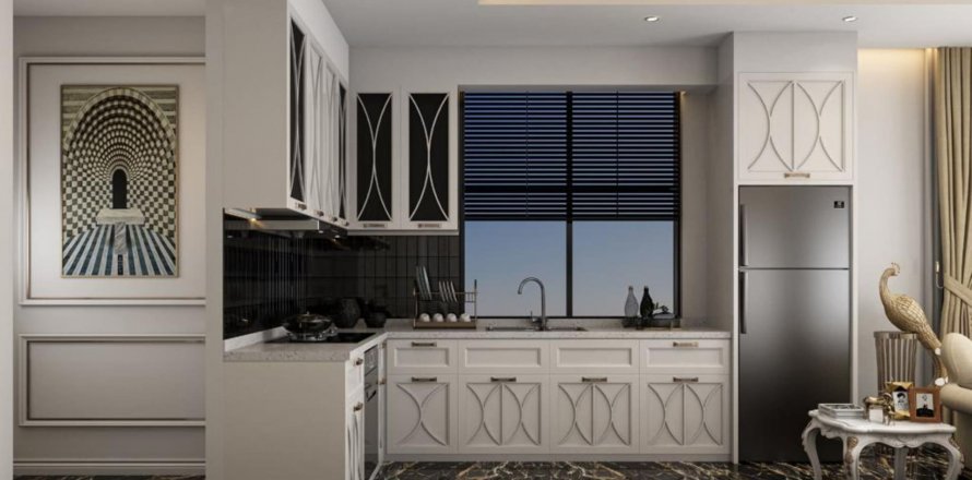 Daire Manhattan Alivip 1+1, Gaziveren, Güzelyurt, №160292
