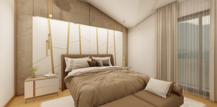 2+1 Leilighet i Manhattan Alivip, Gaziveren, Guzelyurt, Nr. 160293
