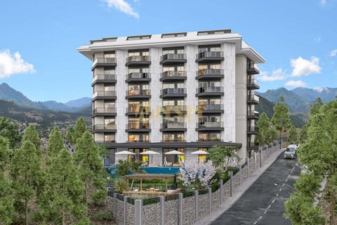 1+1 Lägenhet  i Alanya, Antalya, Turkiet Nr. 179816