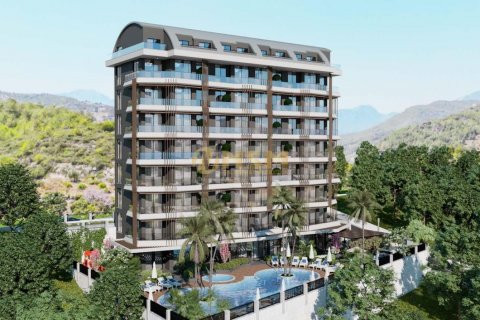 1+1 Leilighet  i Alanya, Antalya, Tyrkia Nr. 179817