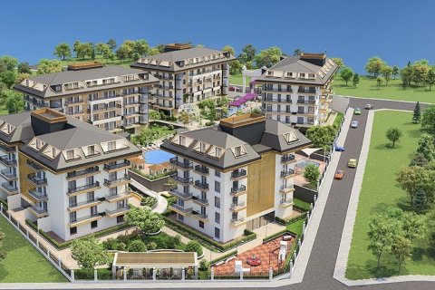 Продажа квартиры  в Аланье, Анталье, Турция 1+1, 54.3м2, №171866 – фото 2