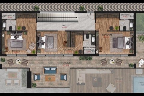 3+1 Villa  in Marmaris, Mugla, Türkei Nr. 179202 - 7