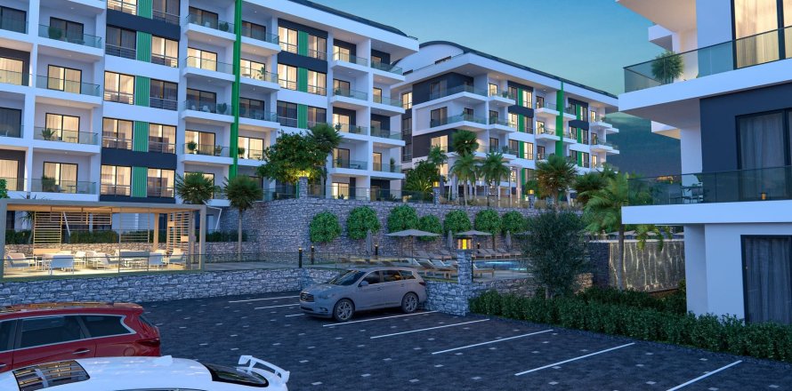 2+1 Takvåning i Konak Homes 2, Kargicak, Alanya, Antalya, Turkiet Nr. 164523
