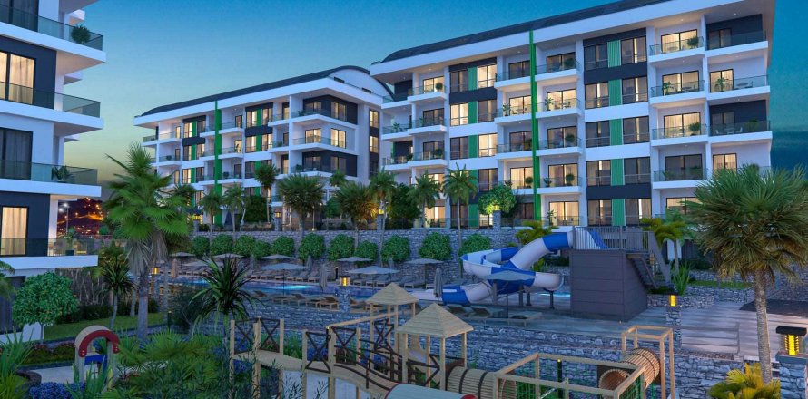2+1 Takleilighet i Konak Homes 2, Kargicak, Alanya, Antalya, Tyrkia Nr. 164525