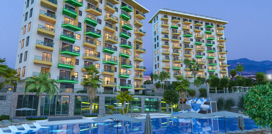 4+1 Lägenhet  i Alanya, Antalya, Turkiet Nr. 185522
