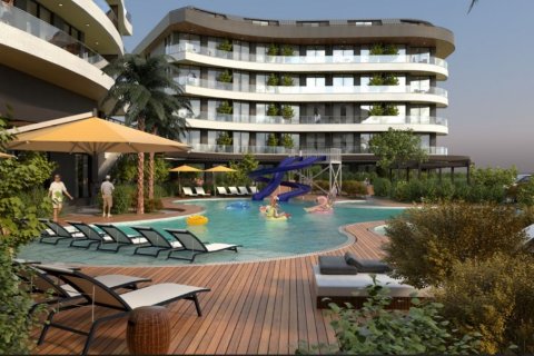 1+1 Lägenhet  i Alanya, Antalya, Turkiet Nr. 185859