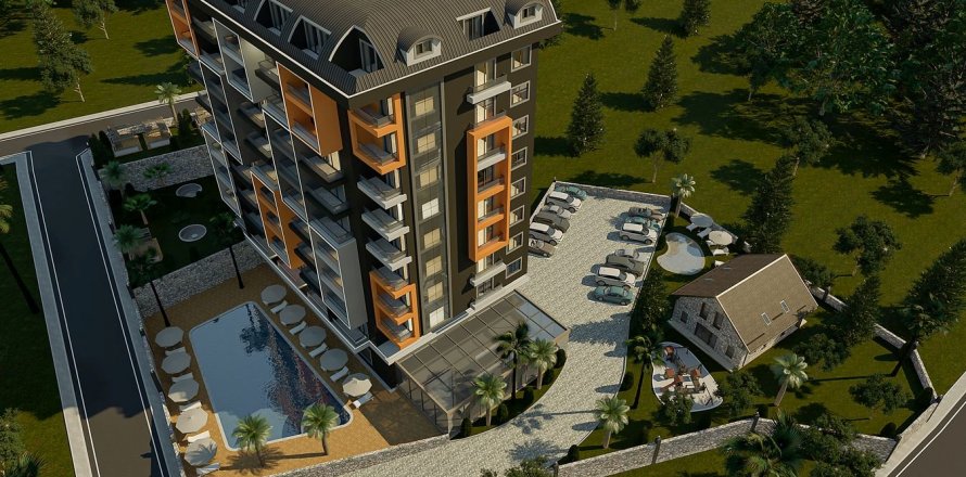 1+1 Leilighet i Avsallar, Antalya, Tyrkia Nr. 181048