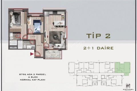 Daire 2+1 Antalya, Türkiye №179214 - 13