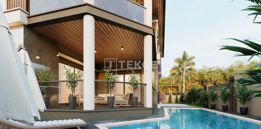 4+1 Villa i Dosemealti, Antalya, Tyrkia Nr. 187061