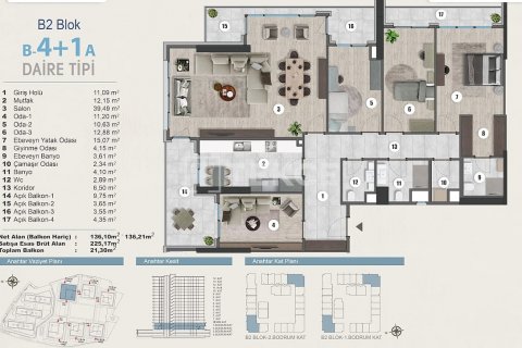 3+1 Lägenhet i istanbul, Turkiet Nr. 187057 - 30