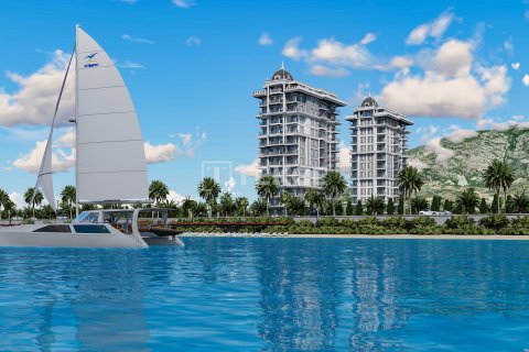 1+1 Leilighet  i Alanya, Antalya, Tyrkia Nr. 191205 - 2