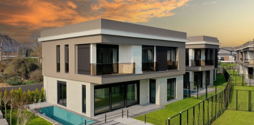 6+1 Villa  i Antalya, Tyrkiet Nr. 169382