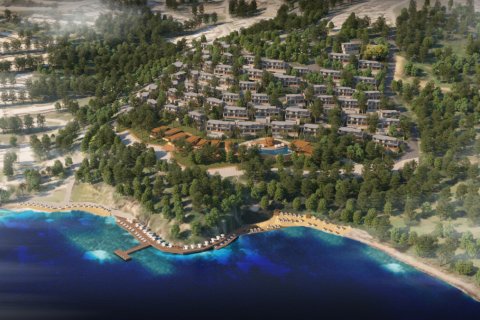 آپارتمان در  Bodrum ، ترکیه 104 متر مربع.  شماره 159286
