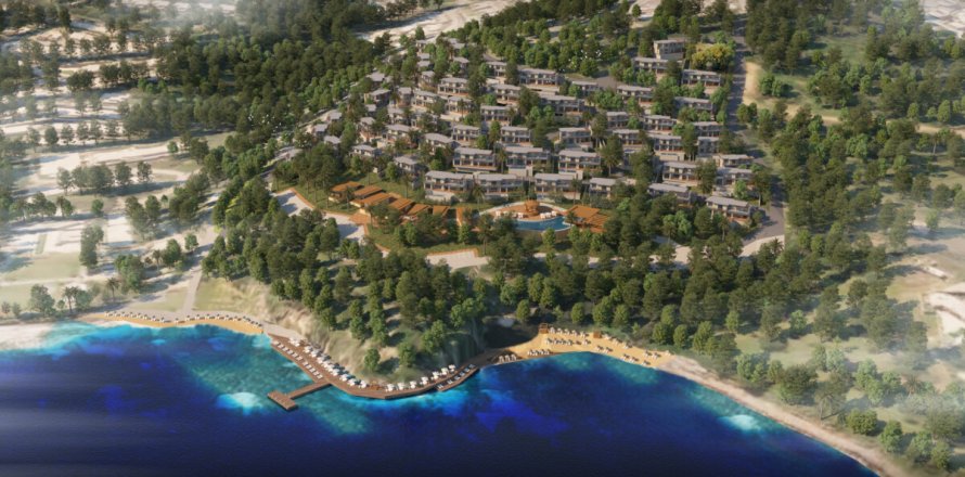 Lägenhet i Bodrum, Mugla, Turkiet Nr. 159286