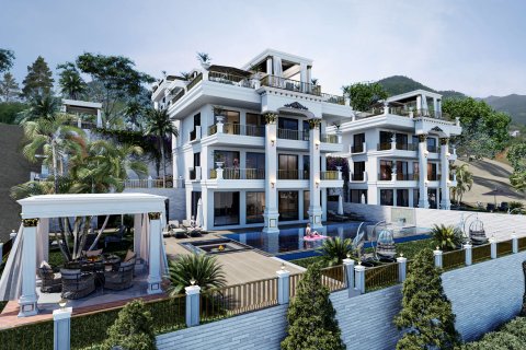 4+1 Lägenhet  i Alanya, Antalya, Turkiet Nr. 185870 - 2