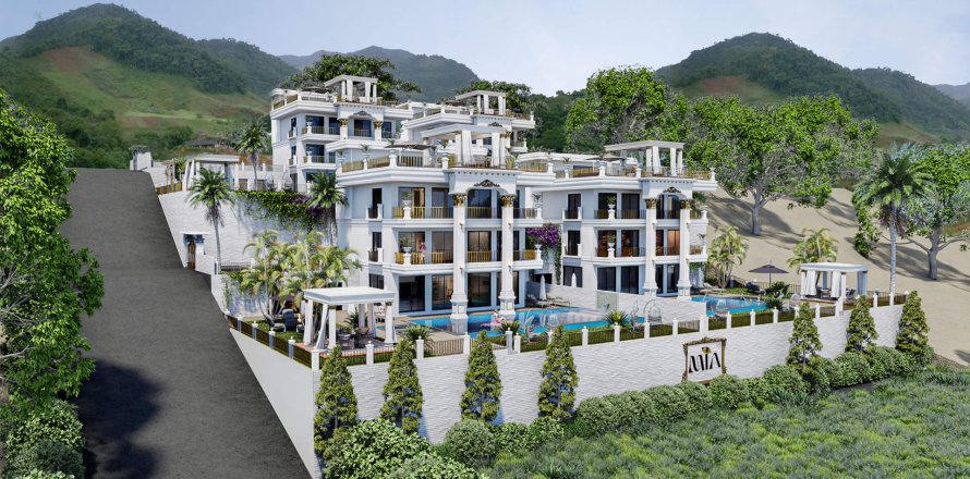4+1 Lägenhet  i Alanya, Antalya, Turkiet Nr. 185870