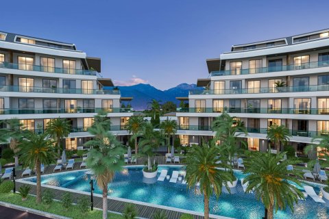 1+1 Lägenhet i Alanya, Antalya, Turkiet Nr. 185789 - 3