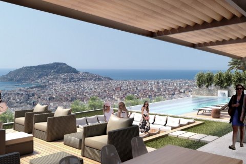 2+1 Lejlighed i Alanya, Antalya, Tyrkiet Nr. 161572 - 2