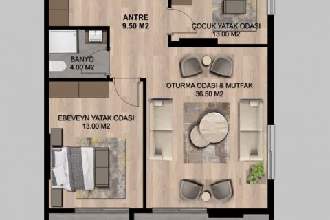 Apartment for sale in Mersin, Turkey, 120m2, No. 185992 – photo 21