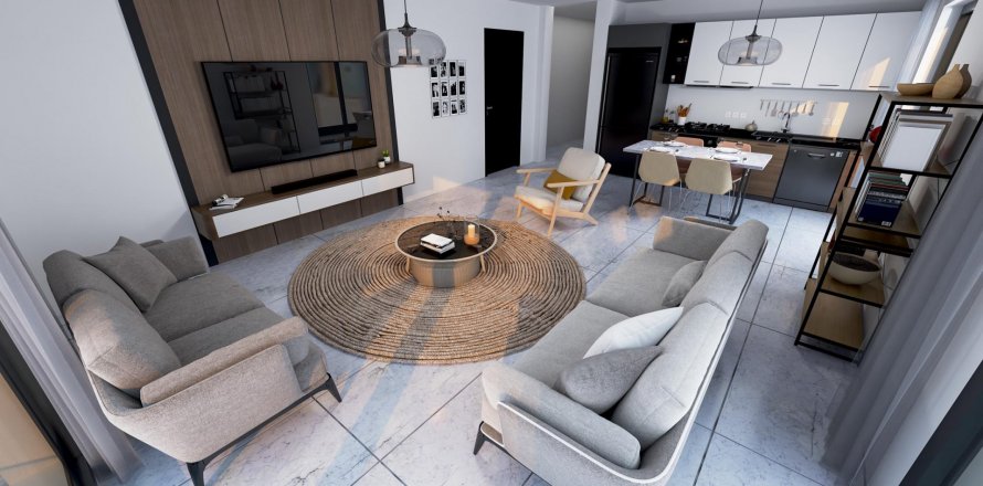 2+1 Lejlighed i Uzun 36 City, Famagusta,  Nr. 188186