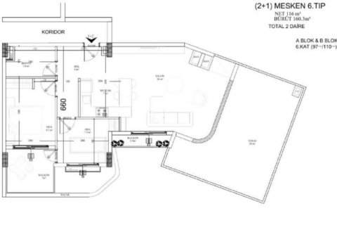 Apartment for sale in Antalya, Turkey, 123m2, No. 186275 – photo 19