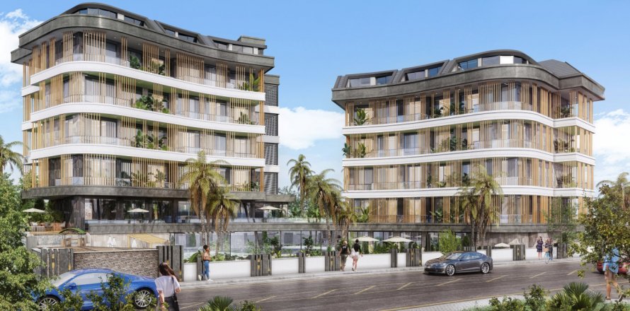 1+1 Apartment in Alanya, Antalya, Turkey No. 187989