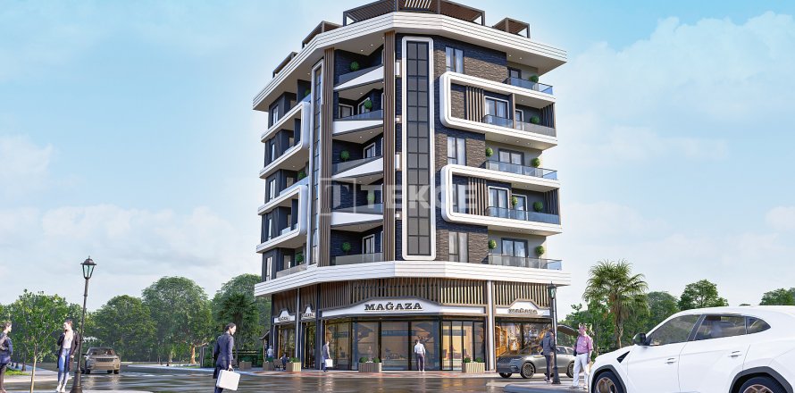 1+1 Wohnung  in Alanya, Antalya, Türkei Nr. 170589