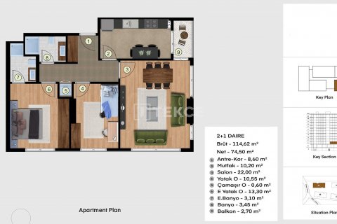 Apartment for sale  in Esenyurt, Istanbul, Turkey, 3 bedrooms, 154m2, No. 166227 – photo 24
