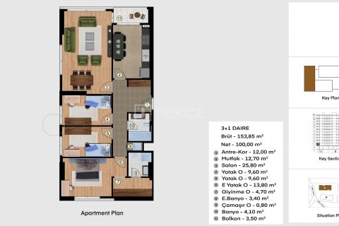 Apartment for sale  in Esenyurt, Istanbul, Turkey, 3 bedrooms, 154m2, No. 166227 – photo 26