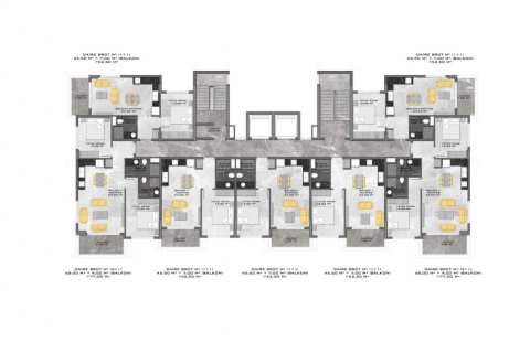 Wohnung in Alanya, Antalya, Türkei Nr. 186246 - 23