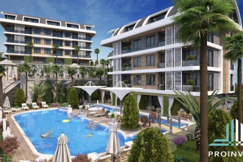 Lägenhet  i Alanya, Antalya, Turkiet Nr. 186245