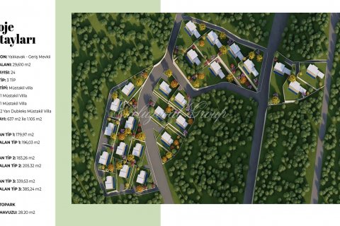 Продажа виллы в Бодруме, Мугле, Турция 3+1, 180м2, №179269 – фото 18