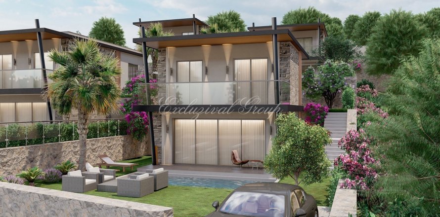 4+1 Villa in Bodrum, Mugla, Türkei Nr. 179267