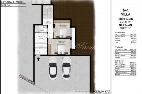 4+1 Villa in Bodrum, Mugla, Türkei Nr. 179267 - 24