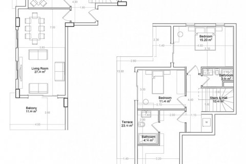 Dubleks daire Yekta Green Life Gazipasa Residence 4+1, Gazipaşa, Antalya, Türkiye №160838