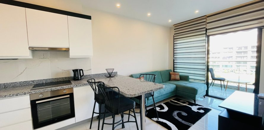 1+1 Lägenhet  i Alanya, Antalya, Turkiet Nr. 173983