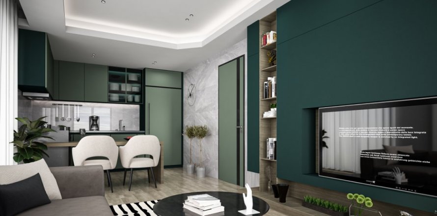 Daire City Nest 1+1, Muratpaşa, Antalya, Türkiye №178289