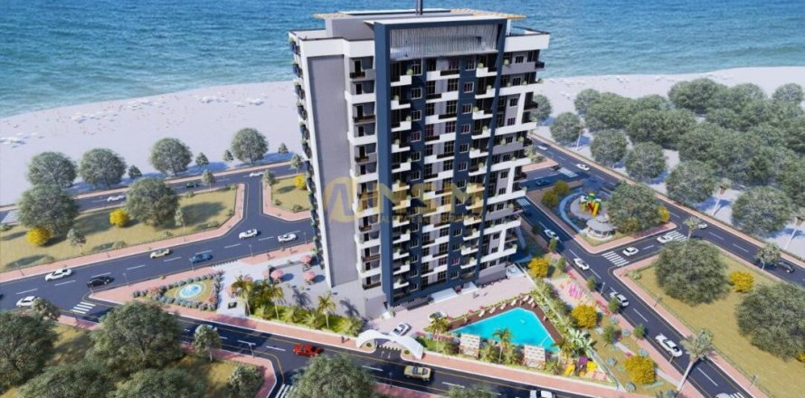 2+1 Lejlighed  i Mersin, Tyrkiet Nr. 179713