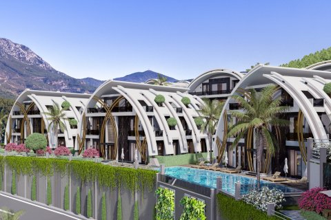 1+1 Lägenhet  i Alanya, Antalya, Turkiet Nr. 179823