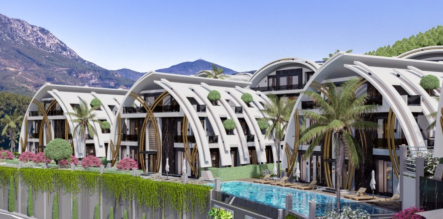 1+1 Lejlighed  i Alanya, Antalya, Tyrkiet Nr. 179823