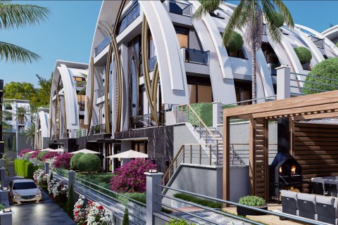 1+1 Lejlighed  i Alanya, Antalya, Tyrkiet Nr. 179823 - 4
