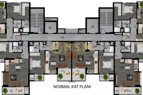 1+1 Wohnung  in Mersin, Türkei Nr. 179726 - 10