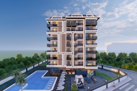 1+1 Lejlighed i Alanya, Antalya, Tyrkiet Nr. 179660 - 12