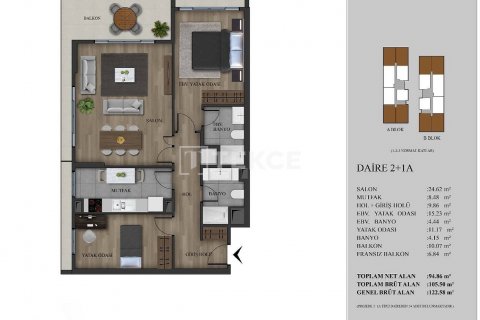 Daire 3+1 İstanbul, Türkiye №175911 - 11