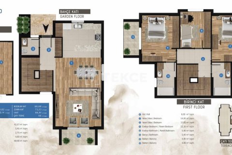 5+1 Villa i Milas, Mugla, Tyrkiet Nr. 175912 - 24