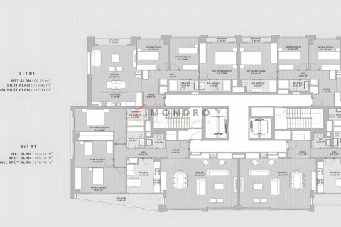 Daire 4+1 Şişli, İstanbul, Türkiye №193971 - 19