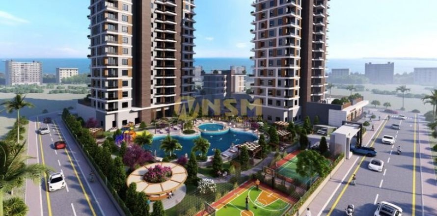 2+1 Lejlighed  i Mersin, Tyrkiet Nr. 179717