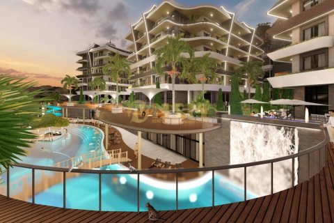 1+1 Leilighet  i Alanya, Antalya, Tyrkia Nr. 179716 - 20