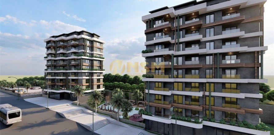 1+1 Lägenhet i Alanya, Antalya, Turkiet Nr. 179709